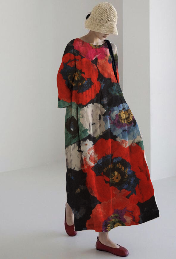 Rosalie Floral Summer Dress | SIMSHA
