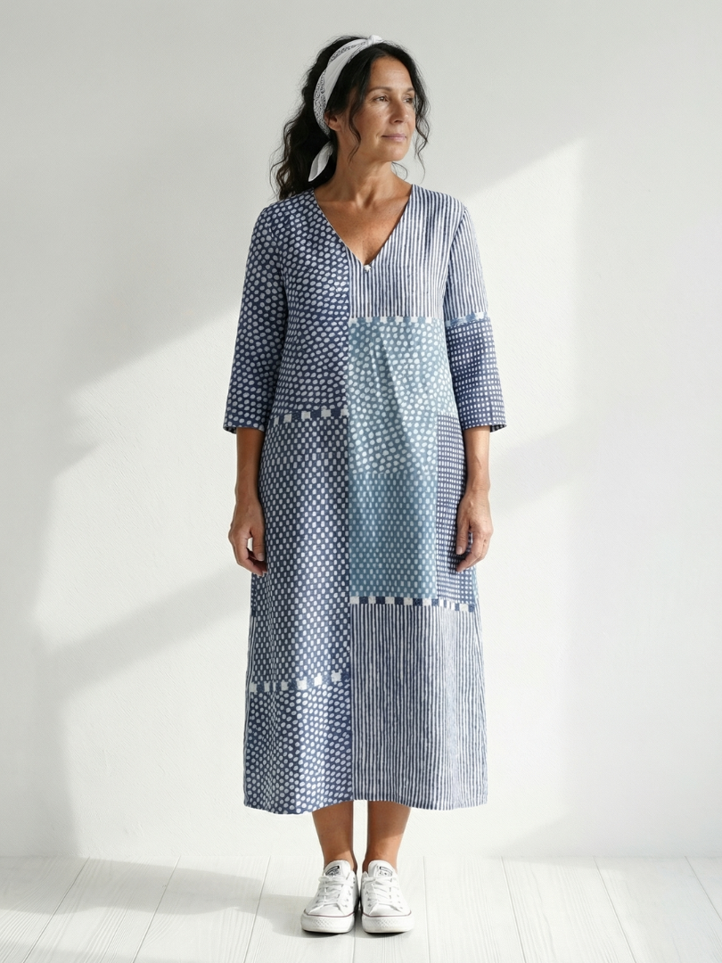 Margot Flattering Floral Dress