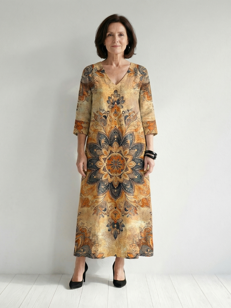Madeleine Elegant Midi Dress