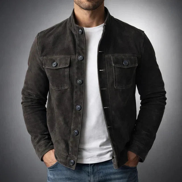 Lorenzo Milano Suede Jacket | SIMSHA