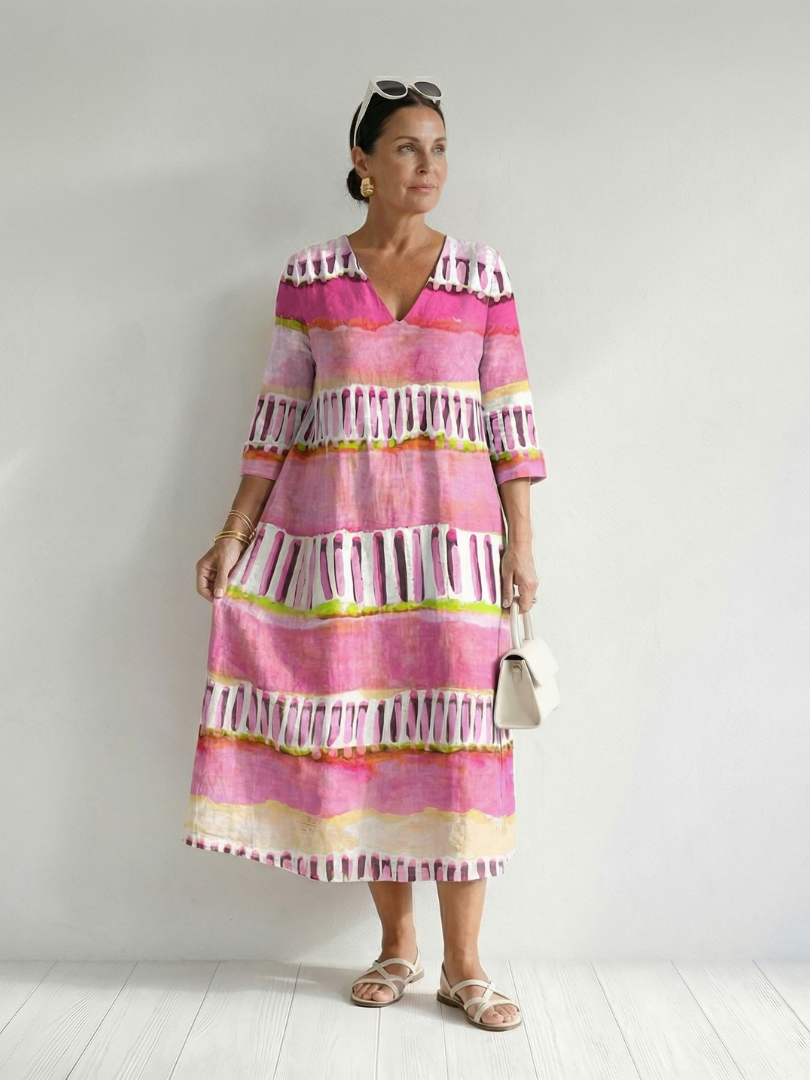 Adeline Soft Drape Midi Dress