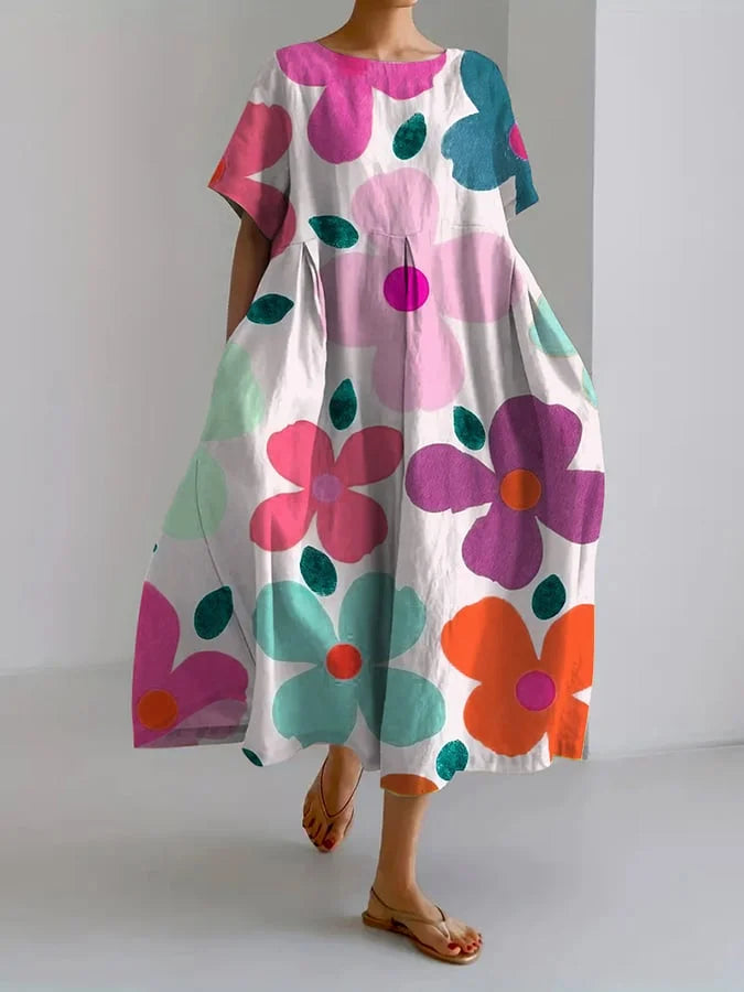 Elodie Floral Summer Dress | SIMSHA