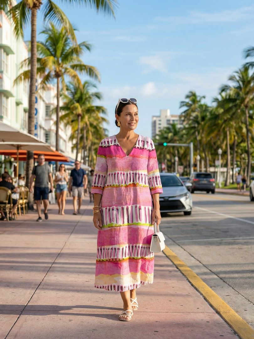 Adeline Soft Drape Midi Dress