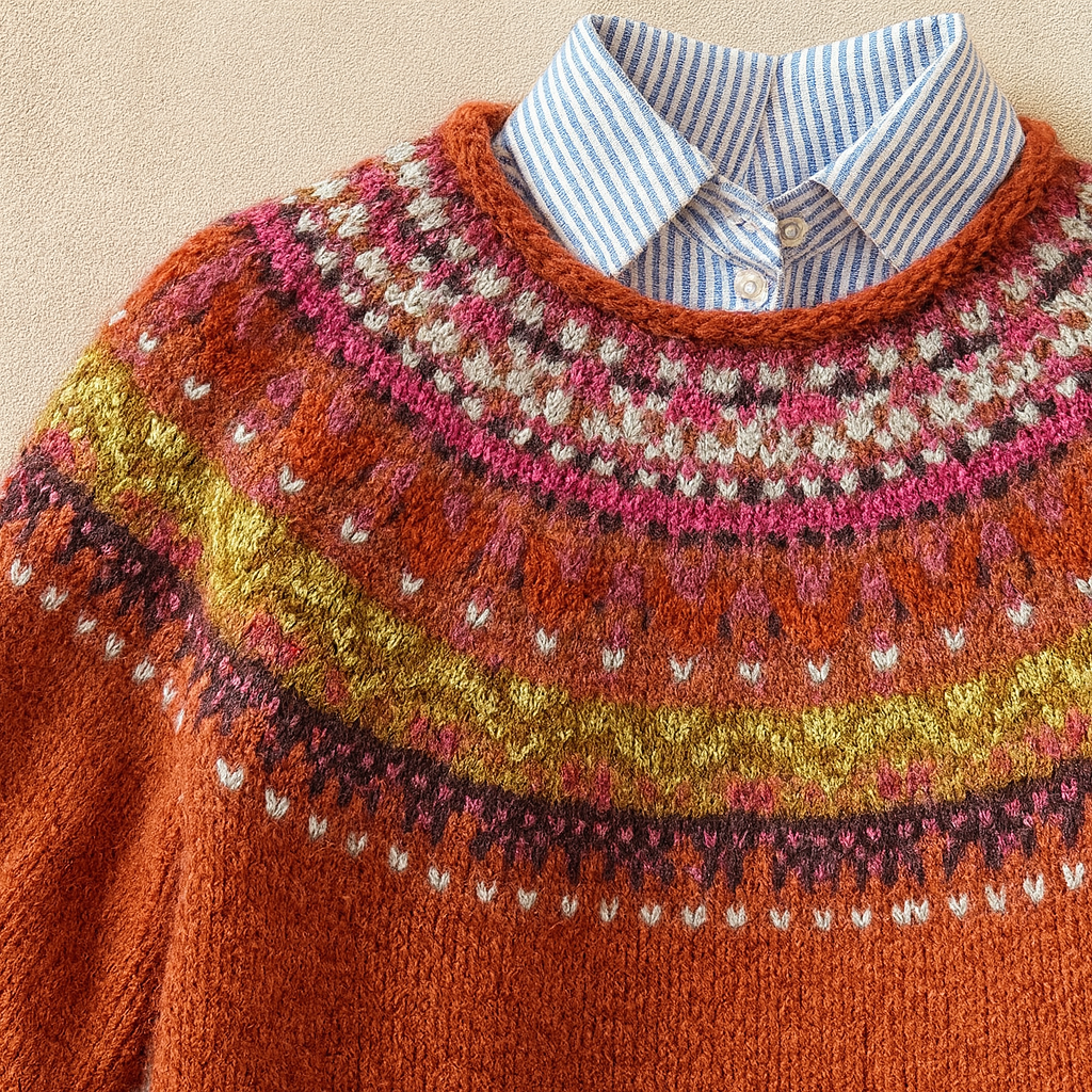 Aurelia Heritage Fair Isle Jumper