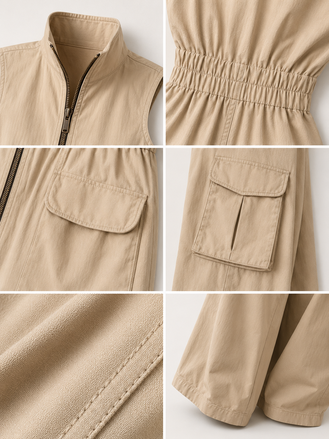 Amara Utility Cargo Jumpsuit | SIMSHA