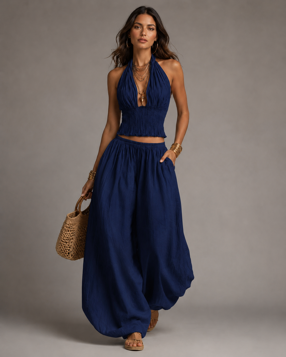 Sahara Breeze Halter Set | SIMSHA