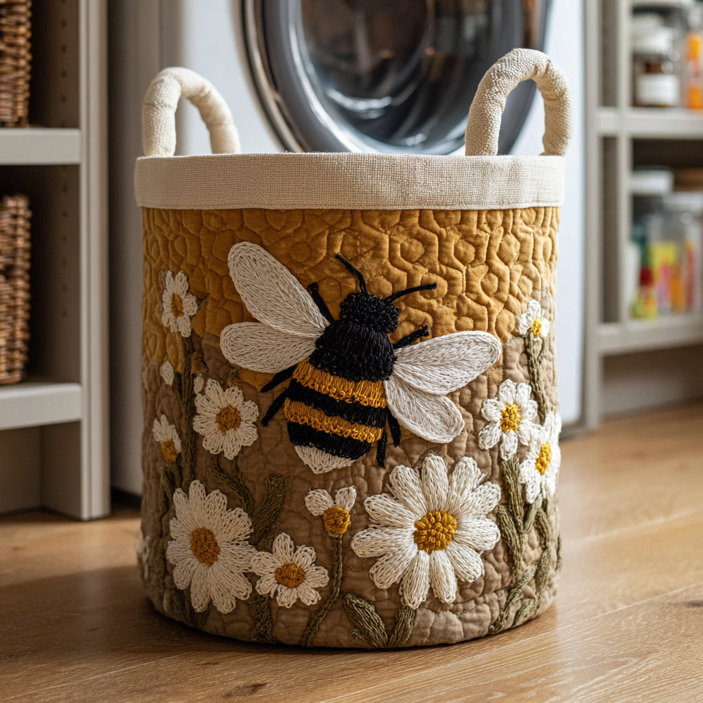 Beatrice™ | Daisy Bee Laundry Basket