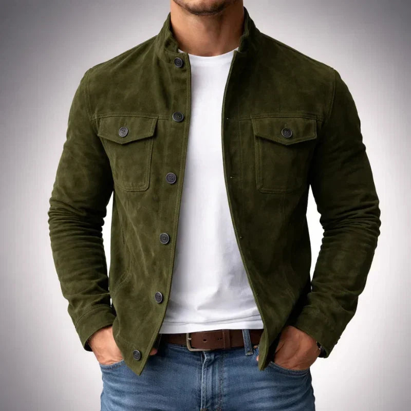 Lorenzo Milano Suede Jacket | SIMSHA