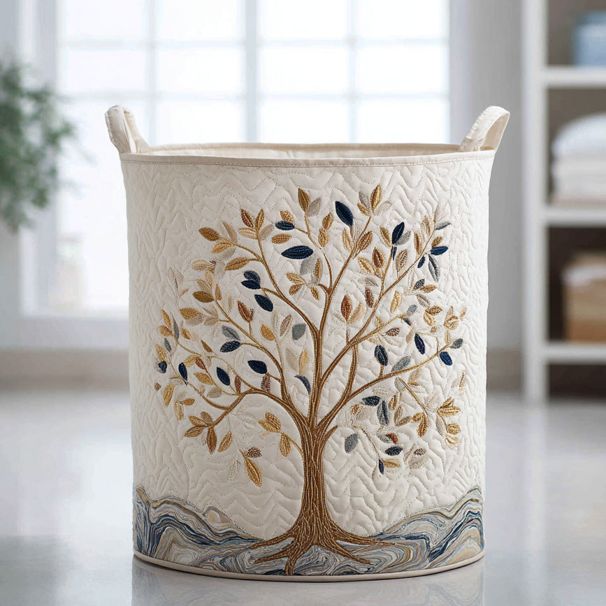 Aurelia™ | Vibrant Bloom Laundry Basket