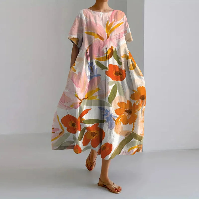 Serena Floral Summer Dress | SIMSHA