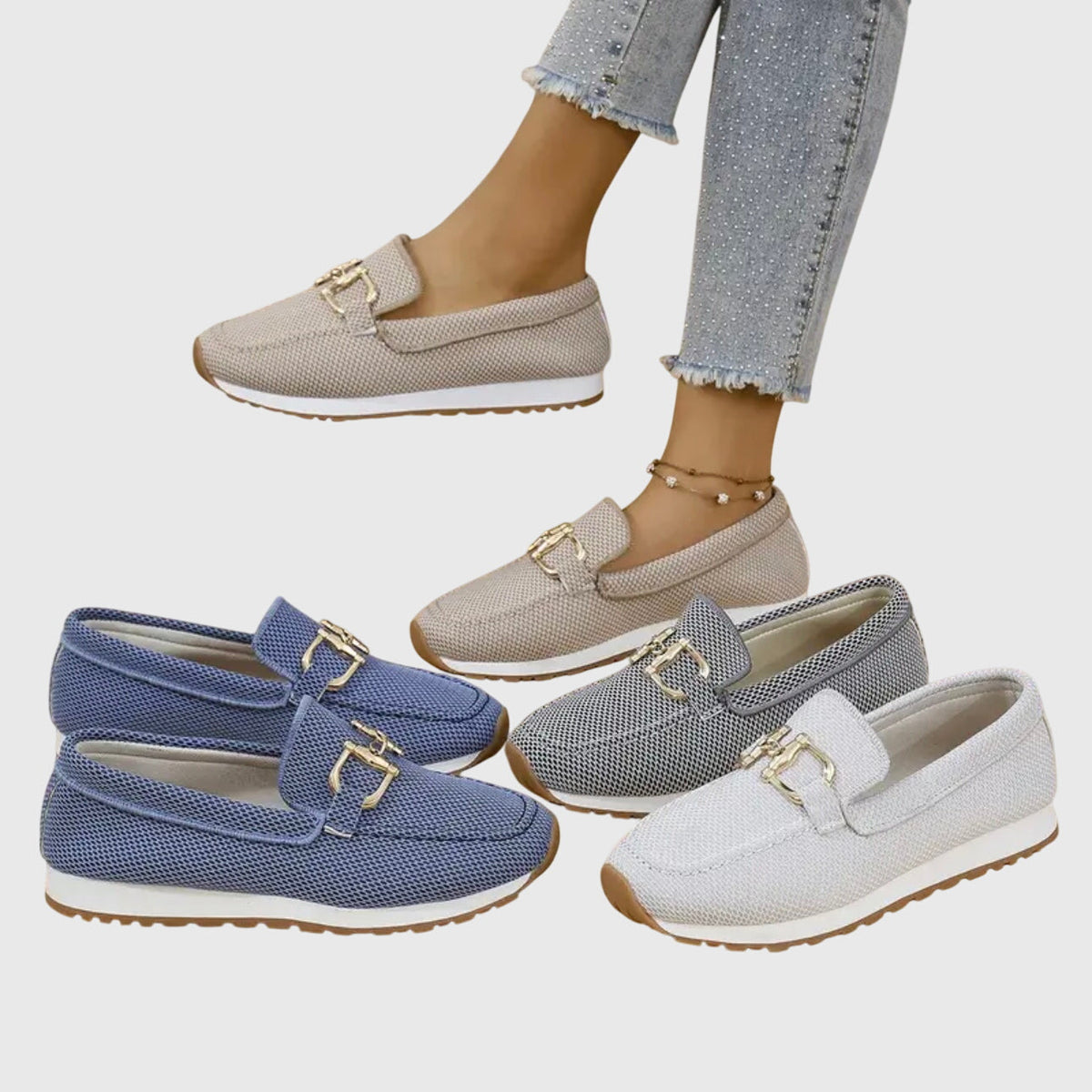 Eleanor™ | Orthopaedic Loafer Sneakers