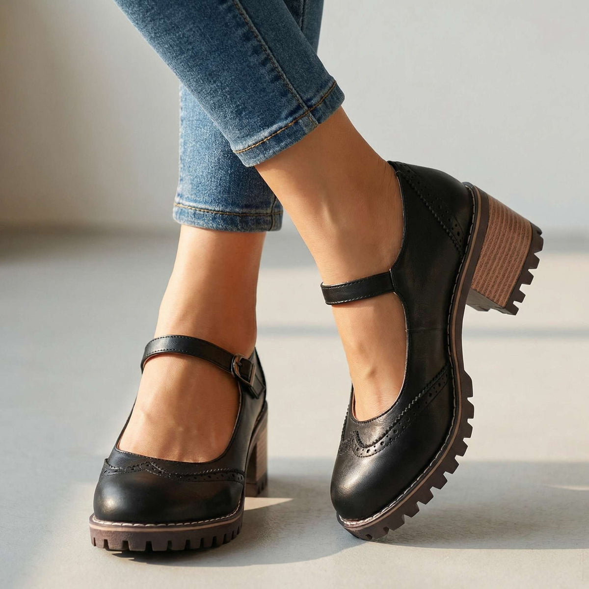 Sienna™ Ankle Strap Heels