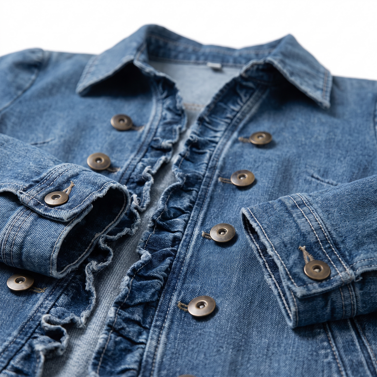 Lucienne™ Pleated Ruffle Jacket