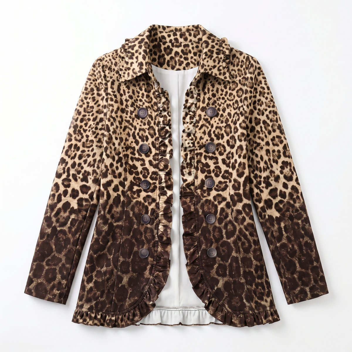Camille™ Leopard Pleated Jacket