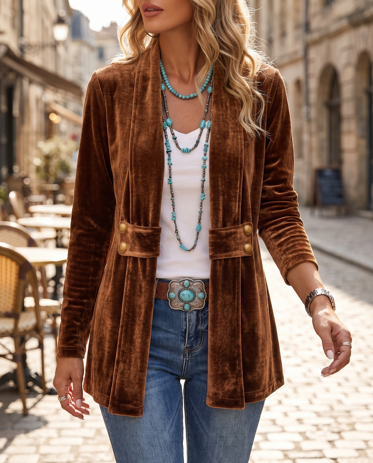 Eloise™ Vintage Lapel Jacket