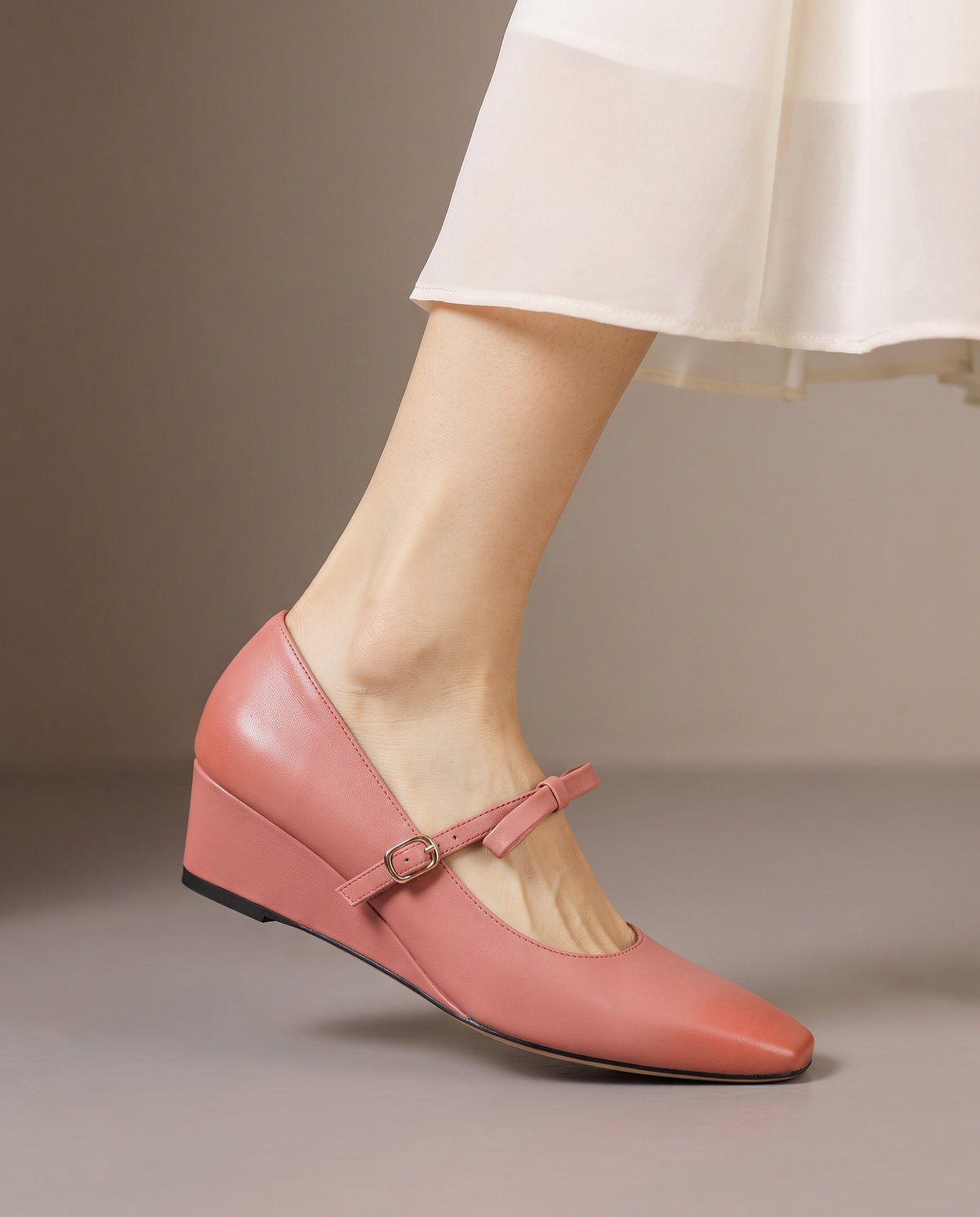 Livia™ Bow Wedge Heels
