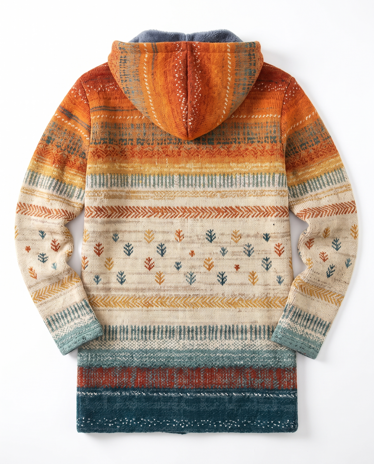 Seraphina™ | Artistic Hooded Cardigan Coat