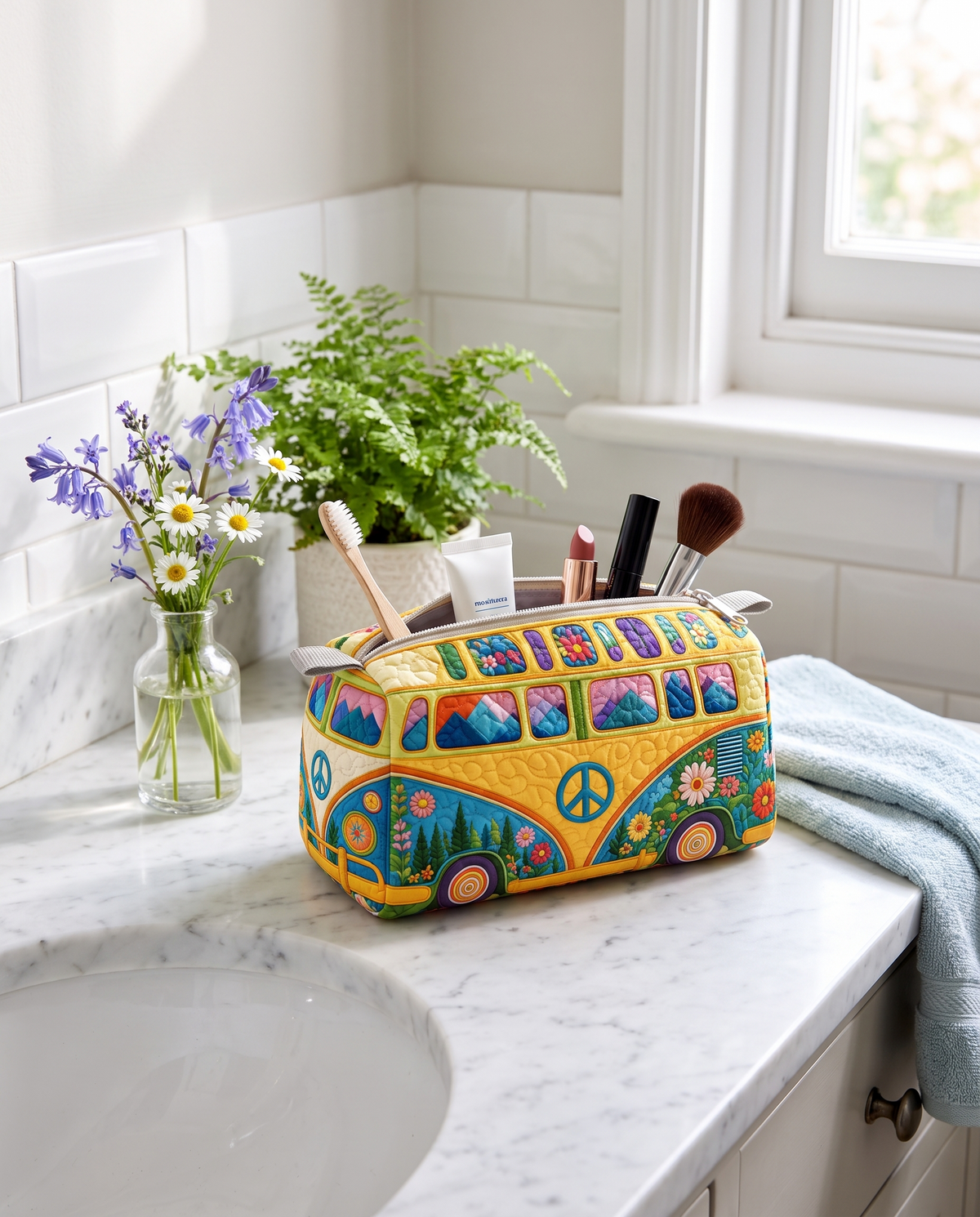 TRAIL | RETRO MOUNTAIN CAMPER COSMETIC BAG