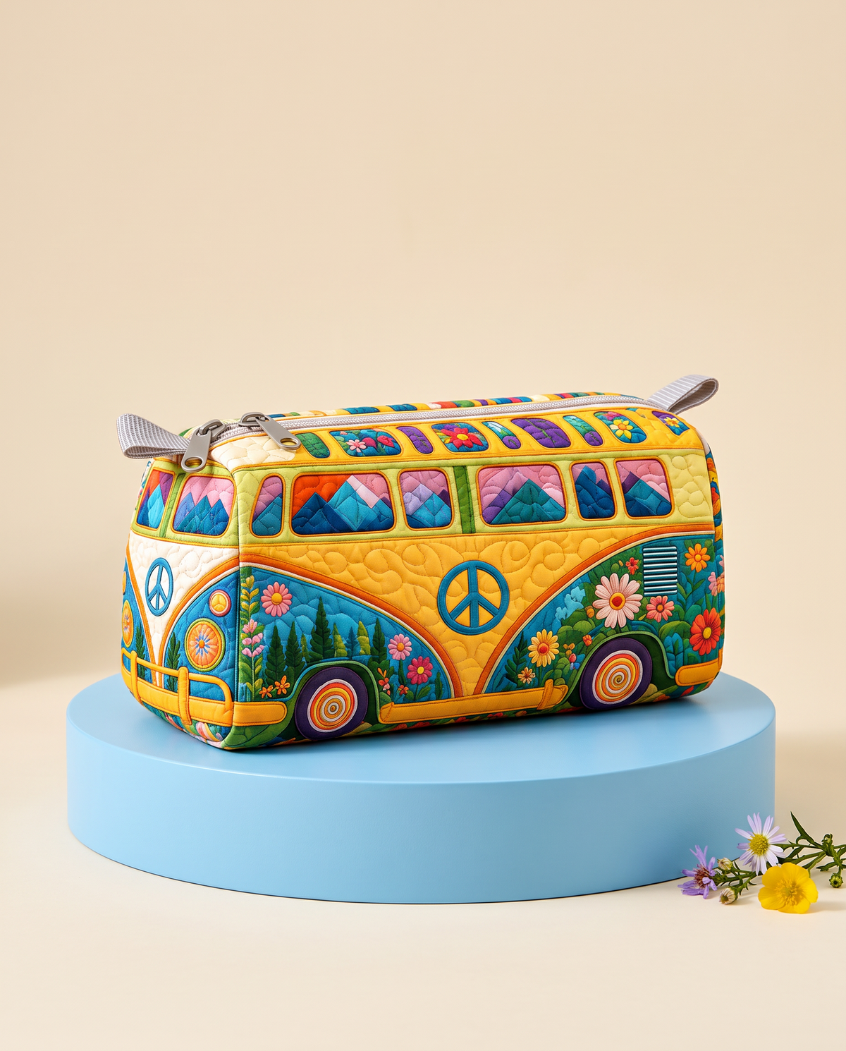 TRAIL | RETRO MOUNTAIN CAMPER COSMETIC BAG