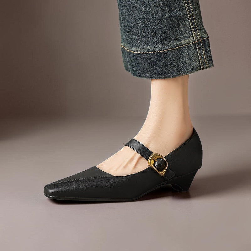Valentina™ Classic Buckle Heels