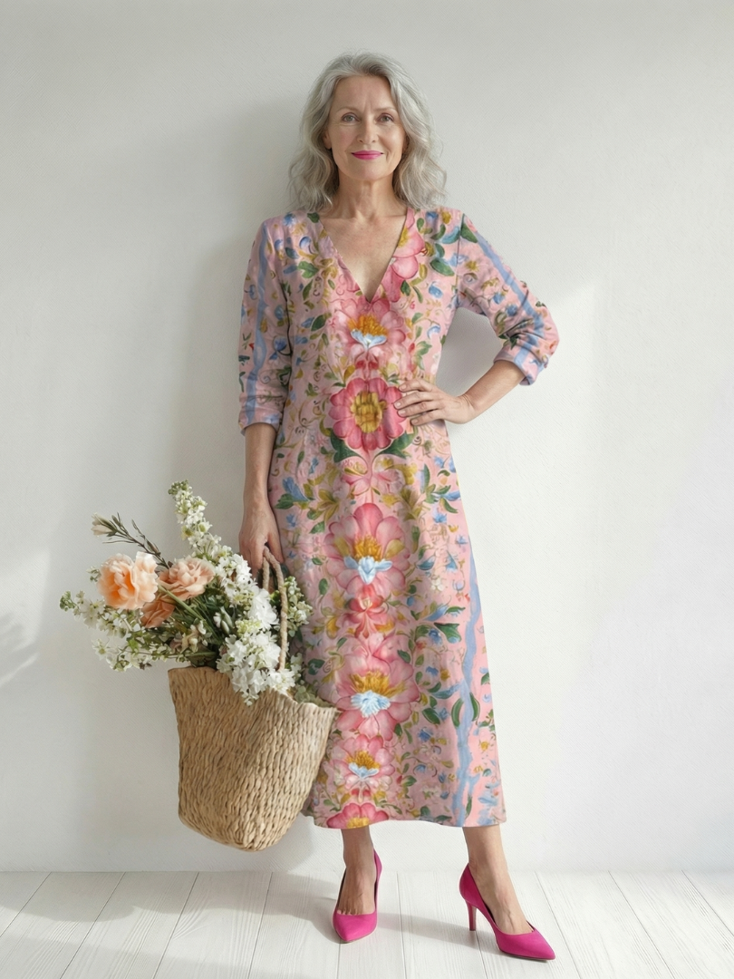 Celeste Flattering Fit Dress