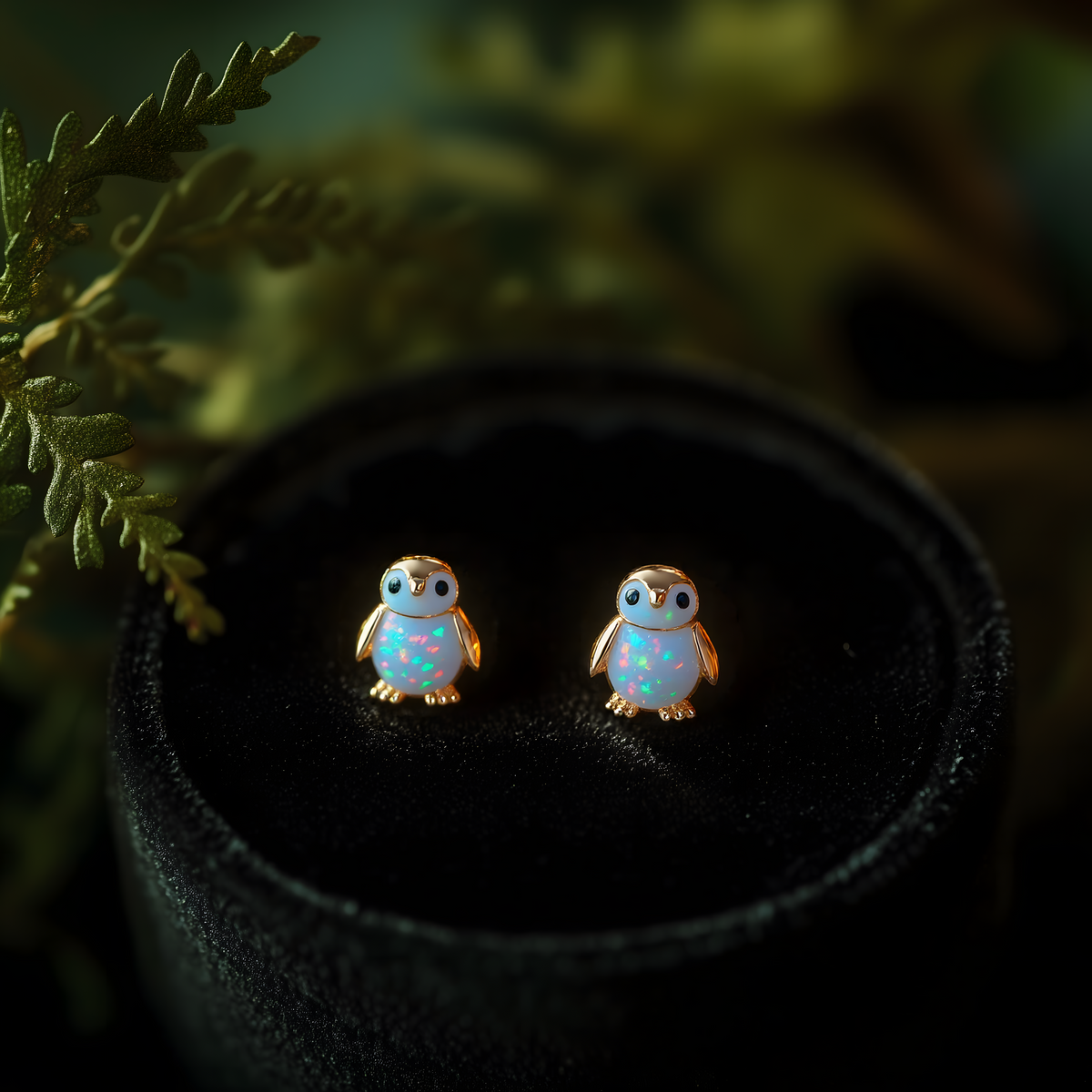 Elodie™ Opal Penguin Stud Earrings