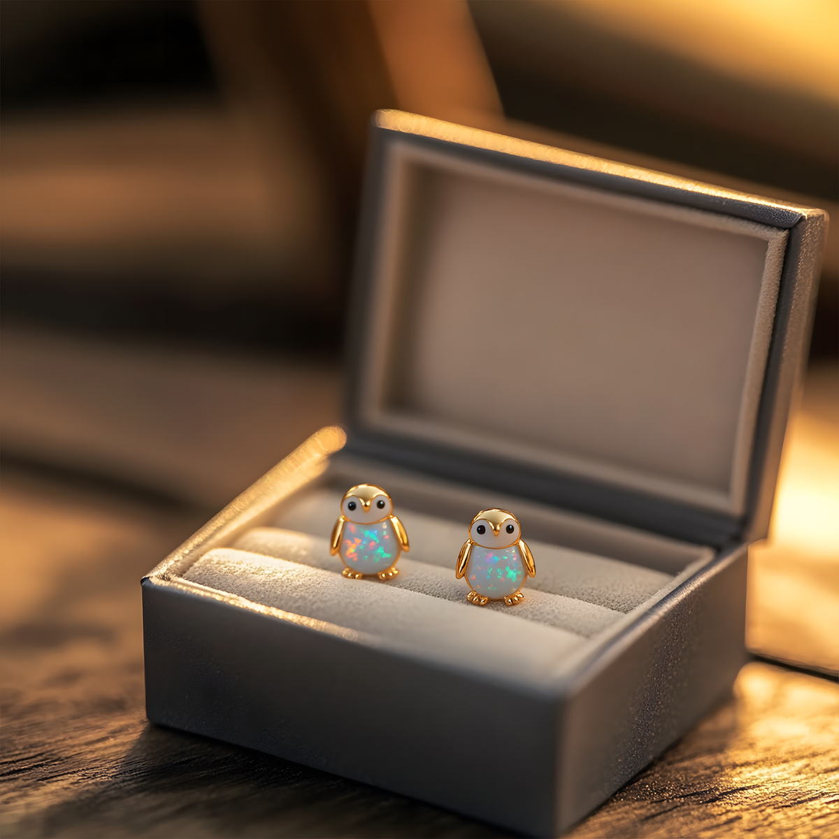 Elodie™ Opal Penguin Stud Earrings