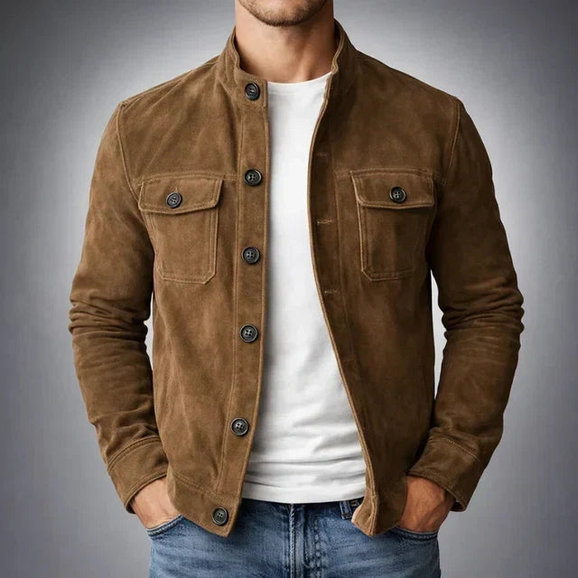 Lorenzo Milano Suede Jacket | SIMSHA