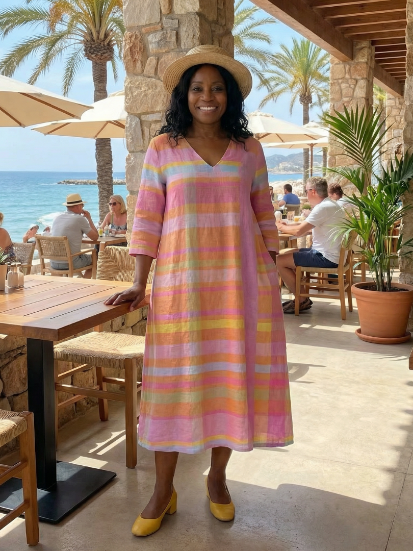 Serena Soft Drape Floral Dress
