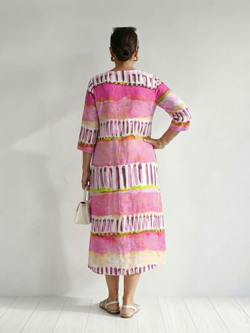 Adeline Soft Drape Midi Dress