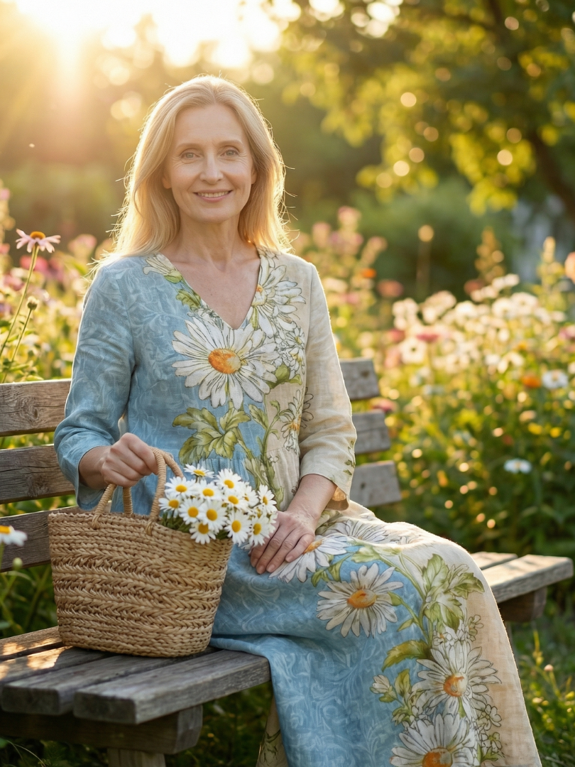 Isabelle Elegant Floral Midi Dress