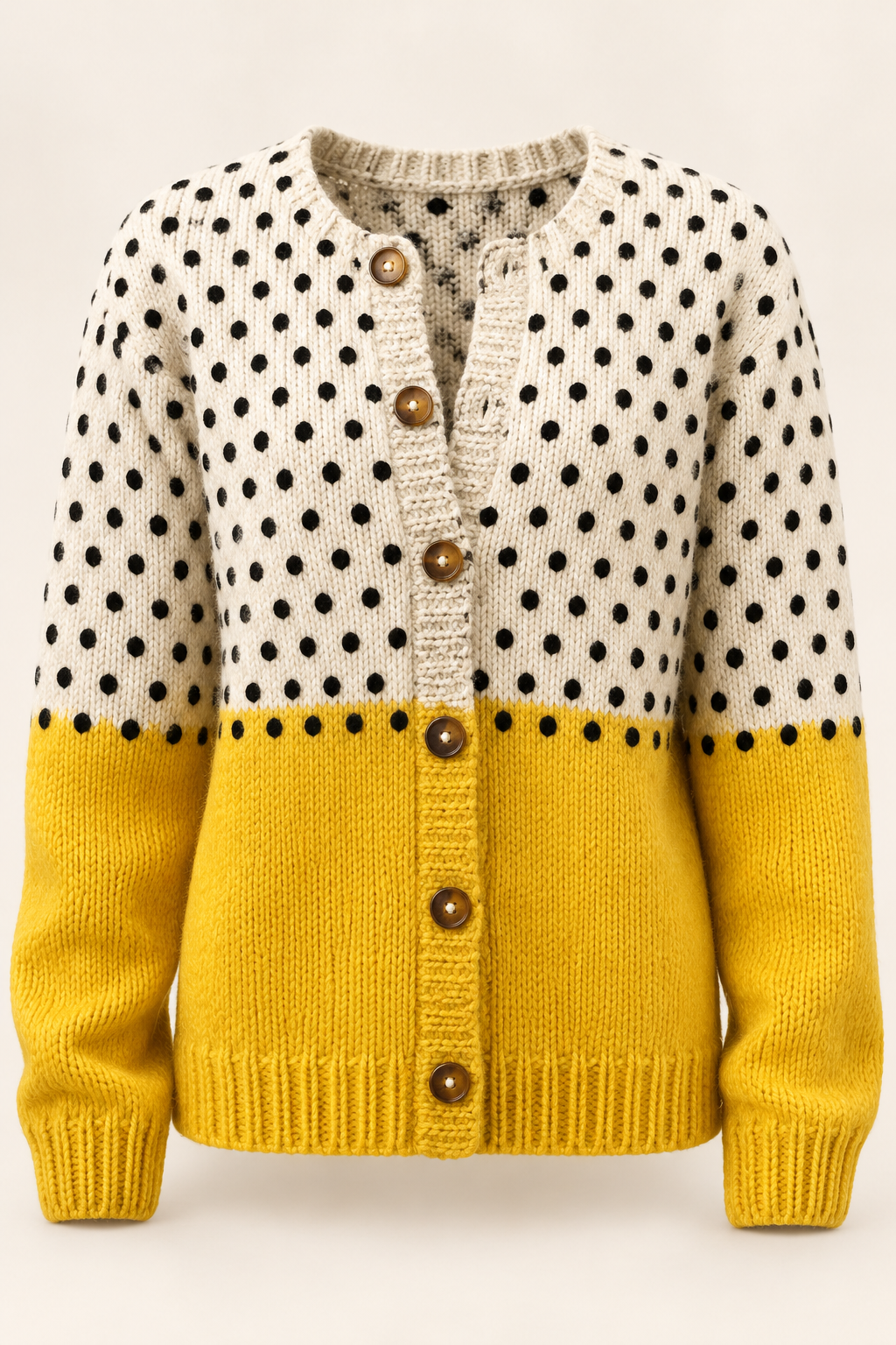 Amelie Vintage Knit Cardigan Sweater | SIMSHA