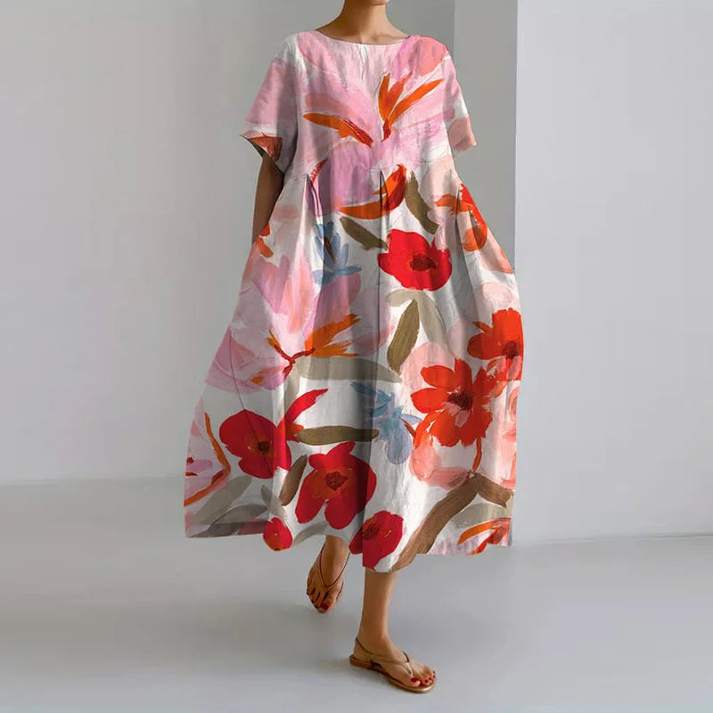 Serena Floral Summer Dress | SIMSHA