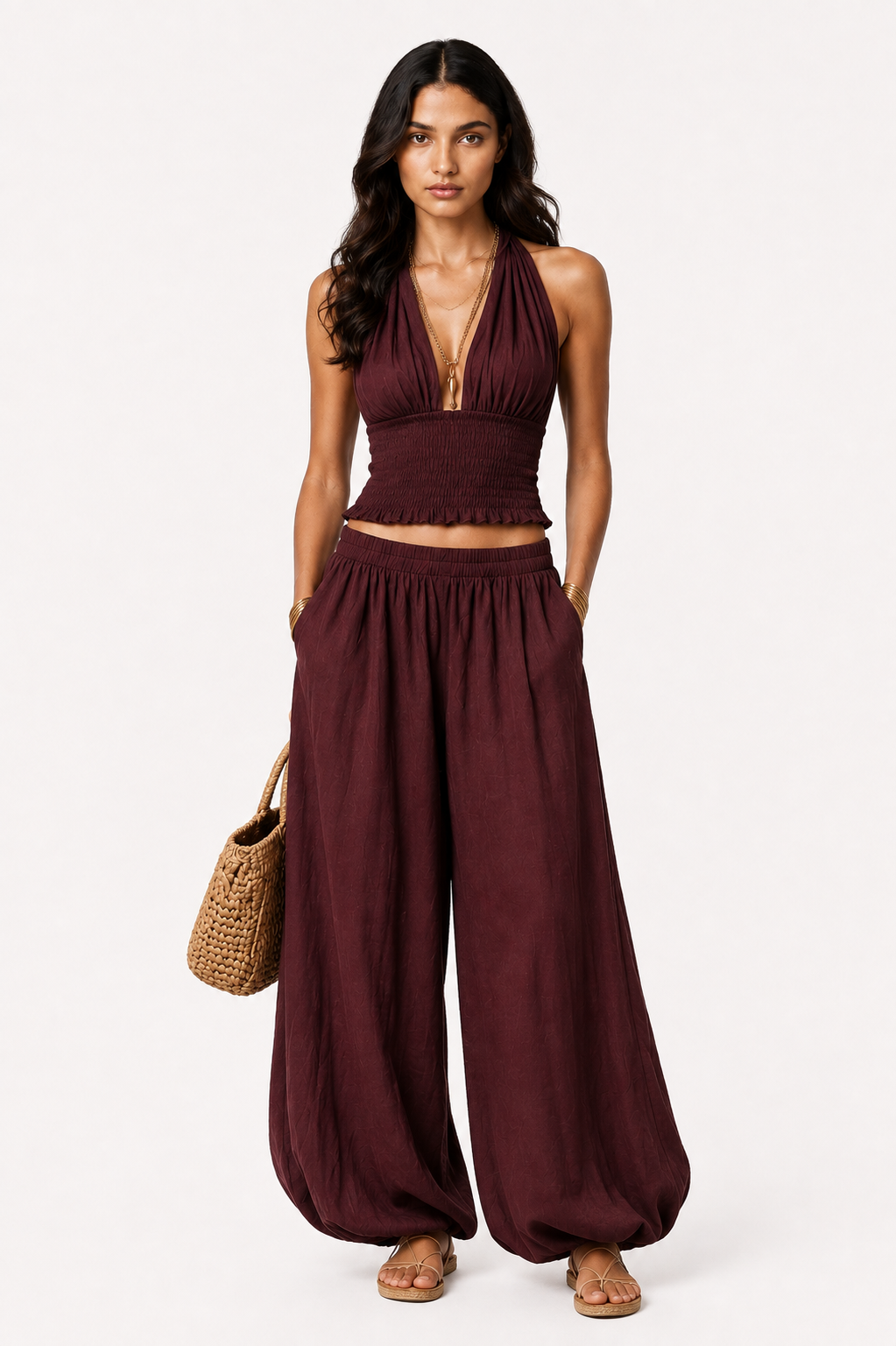 Sahara Breeze Halter Set | SIMSHA