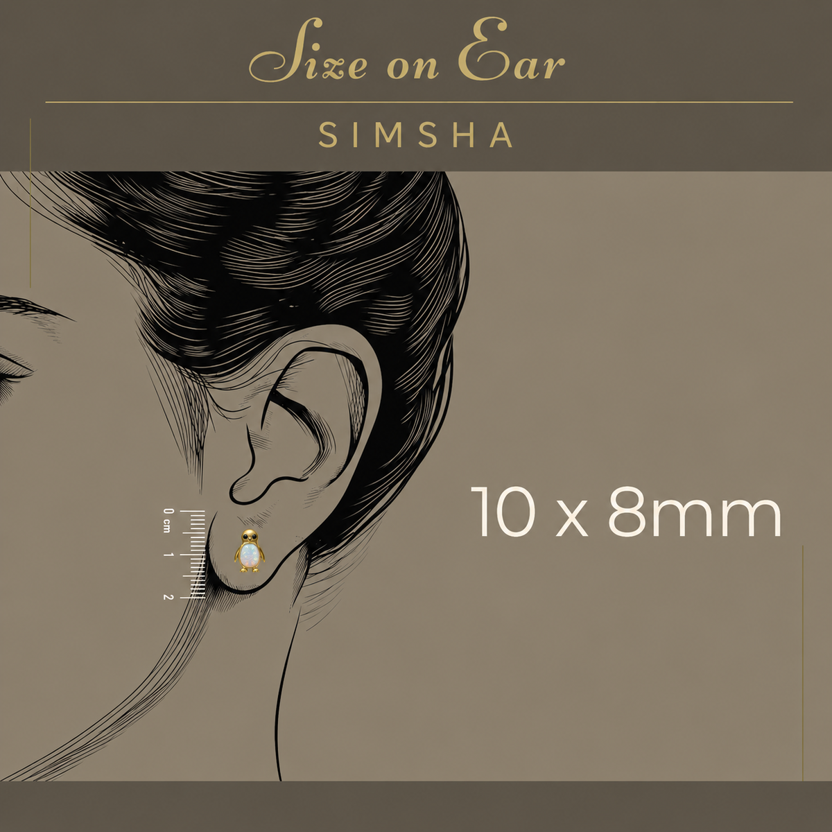 Elodie™ Opal Penguin Stud Earrings