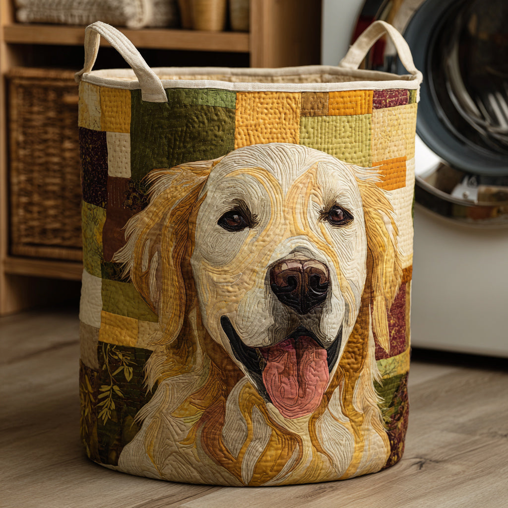 Bailey™ | Golden Retriever Laundry Basket