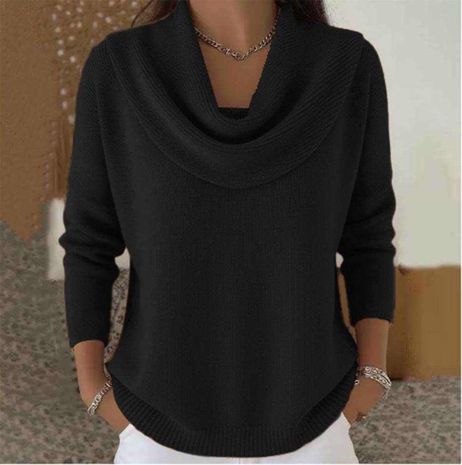 Eleanor™ | Elegant Cowl Neck Jumper