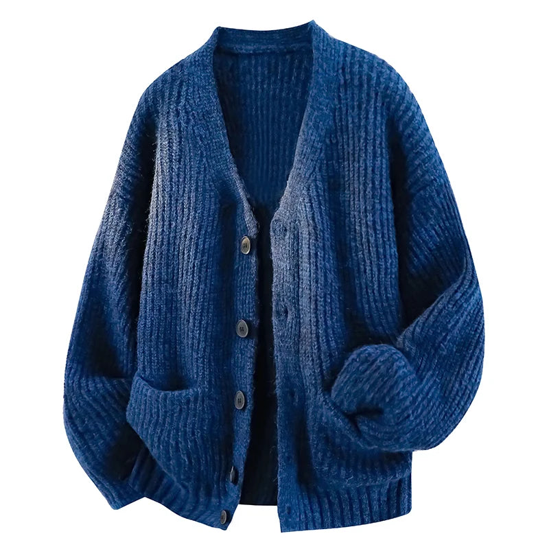 Arthur™ | Relaxed V-Neck Knit Cardigan