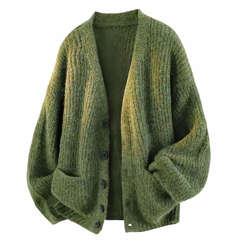 Arthur™ | Relaxed V-Neck Knit Cardigan
