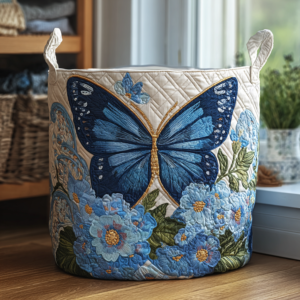 Serena™ | Serene Butterfly Laundry Basket