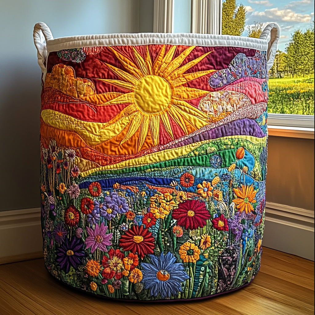 Sienna™ | Sunlit Bliss Laundry Basket
