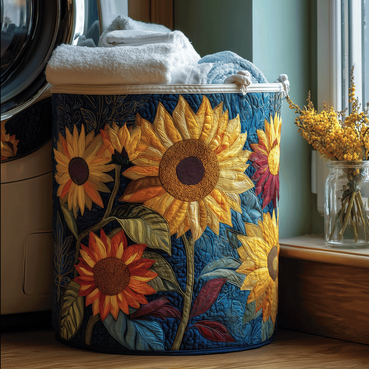 Dahlia™ | Morning Glory Laundry Basket