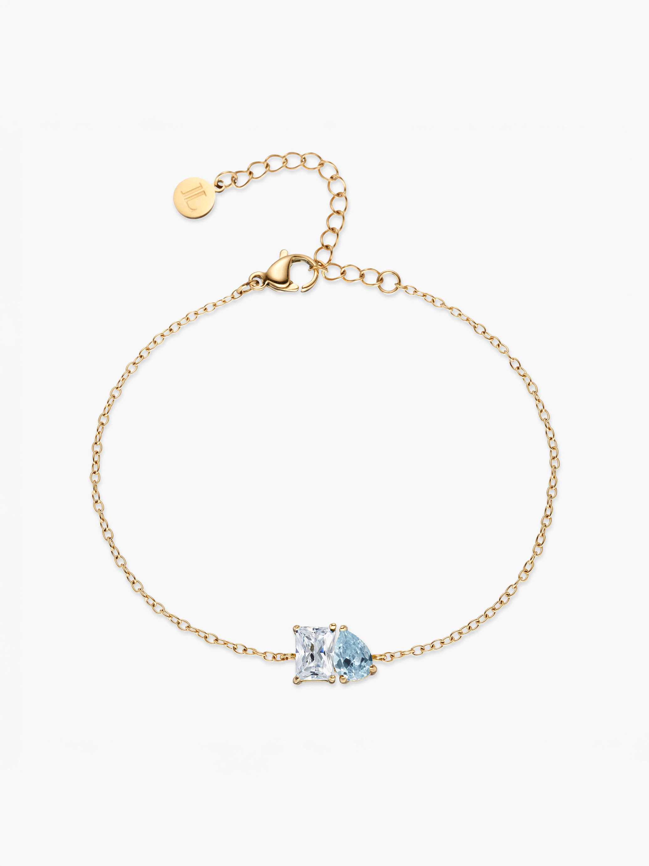 Toi et Moi Birthstone Bracelet