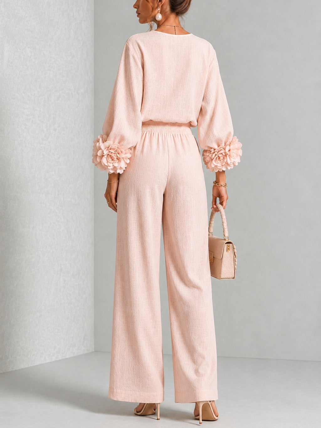 Aurelia™ | Sculpted Floral Two-Piece Set