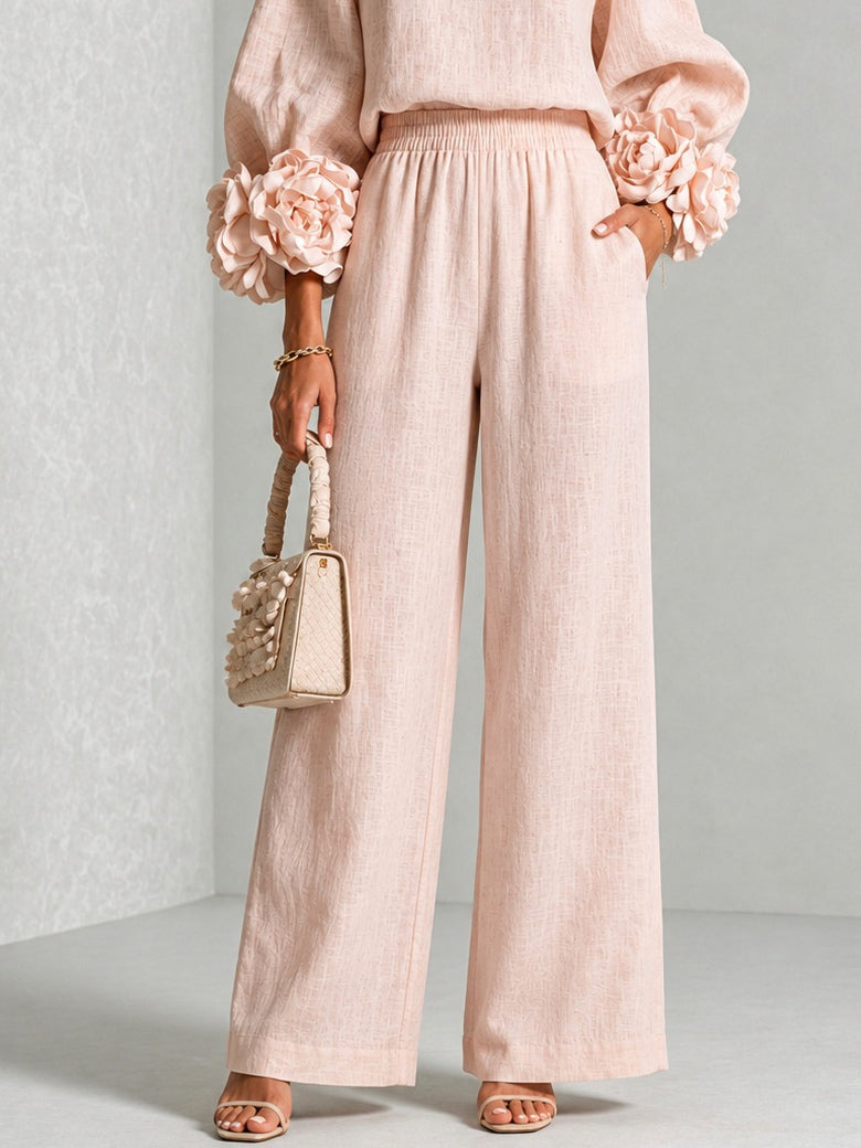 Aurelia™ | Sculpted Floral Two-Piece Set