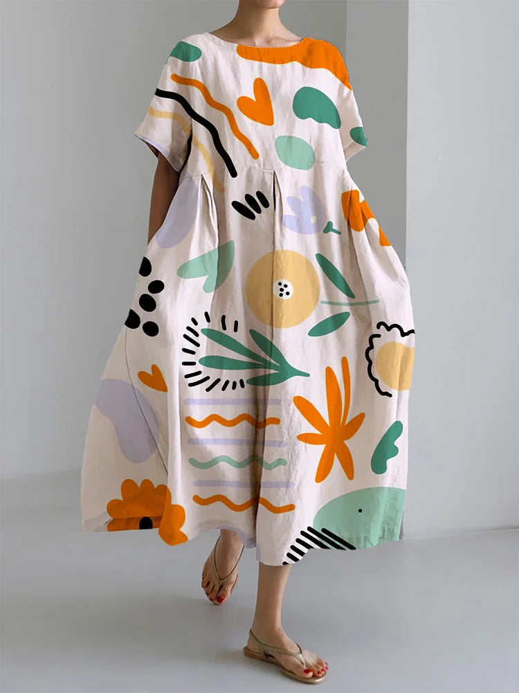 Melina Floral Summer Dress | SIMSHA