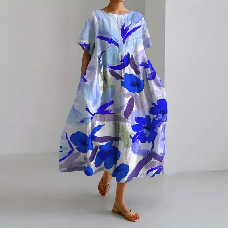 Serena Floral Summer Dress | SIMSHA