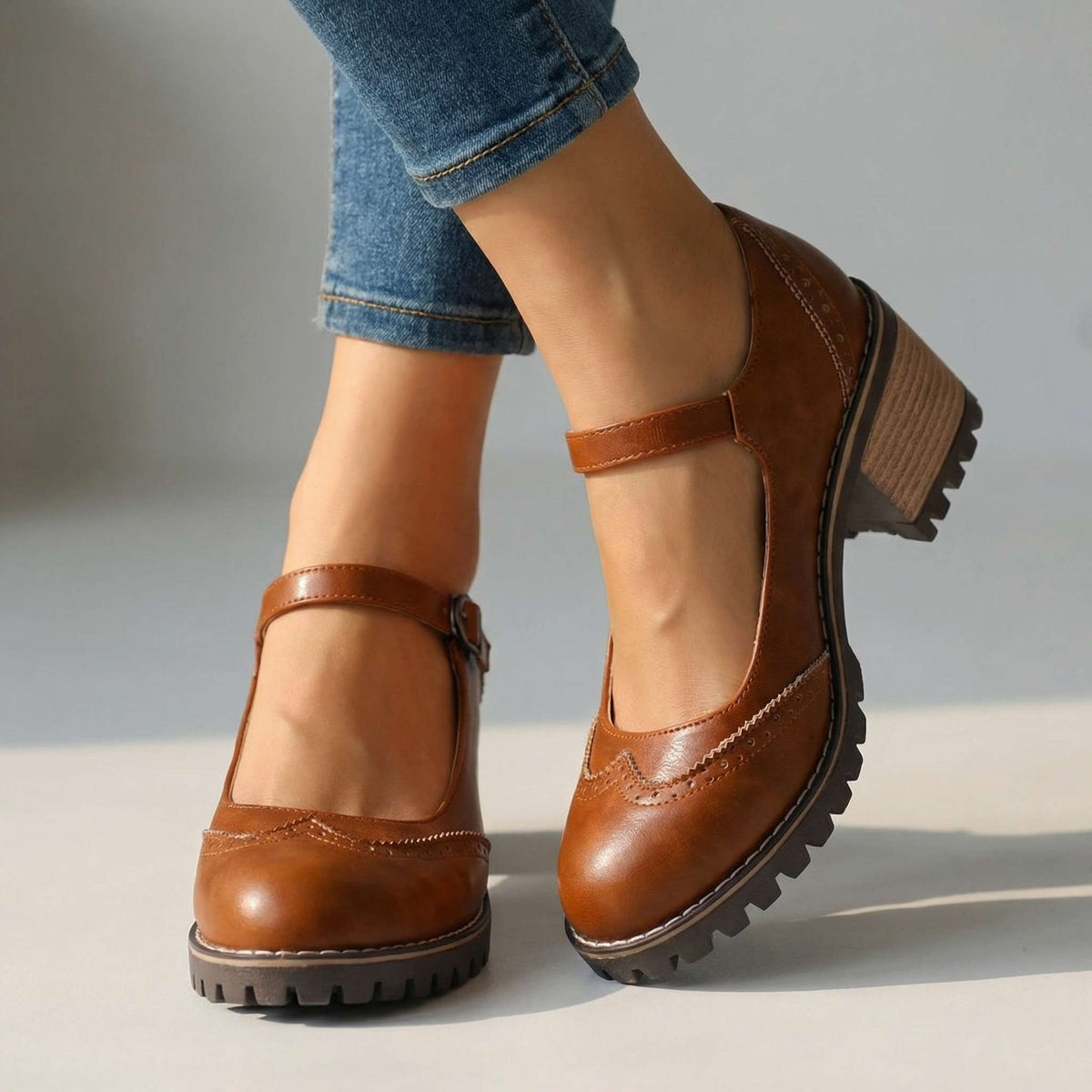 Sienna™ Ankle Strap Heels