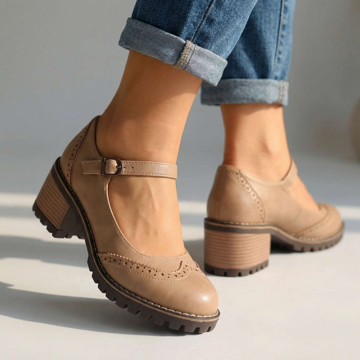 Sienna™ Ankle Strap Heels