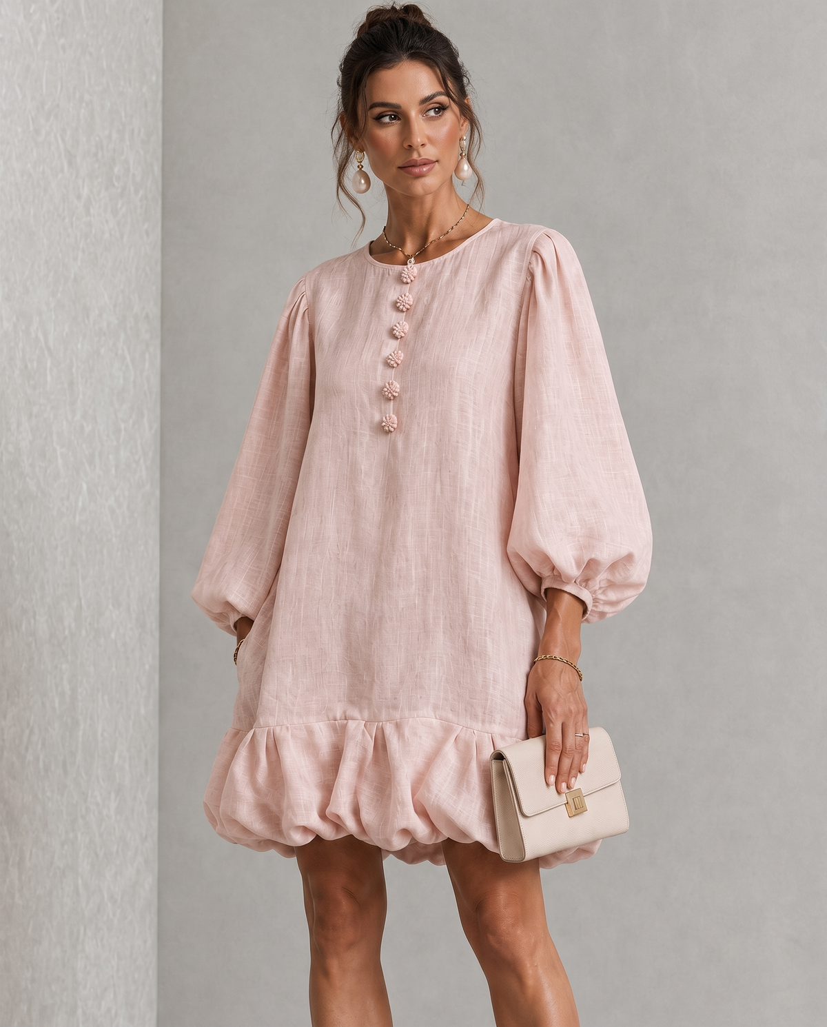 Georgina™ | Floral Statement Dress